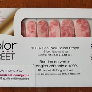 Color street nail strip